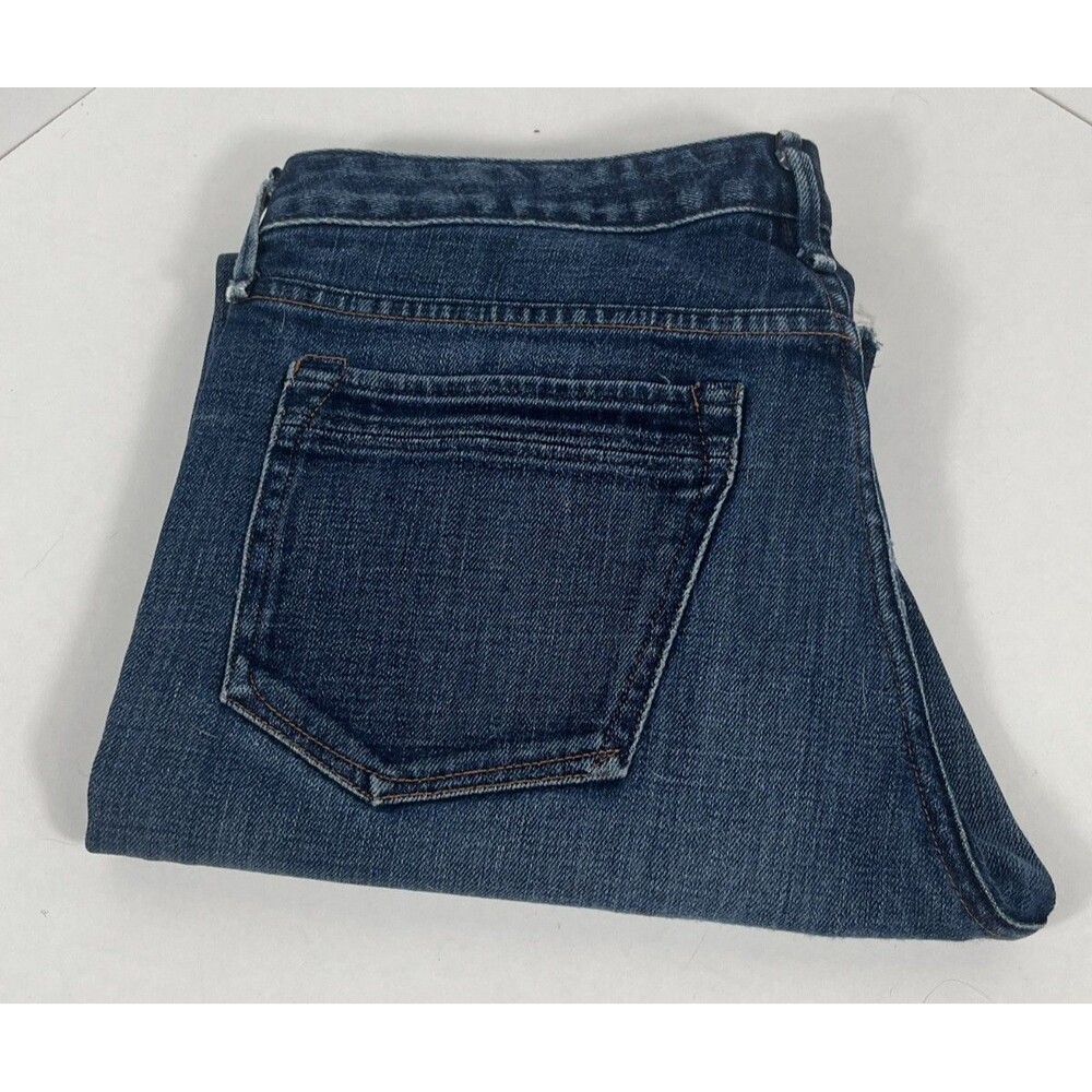 Earnest Sewn Harlan Women's Jeans Size 32 Dark Wash Mid Rise Made in USA 32x29
